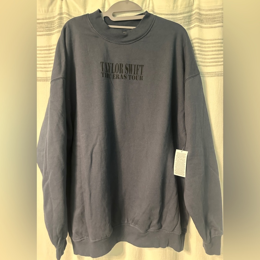 Authentic Taylor Swift Blue Crewneck Sweatshirt  NWT